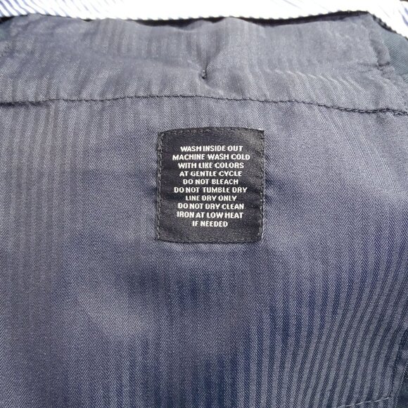 Tommy Hilfiger Navy Blue Dress Pants Men Size 39 x 29.5 Zipper Fly Pockets - Picture 6 of 12